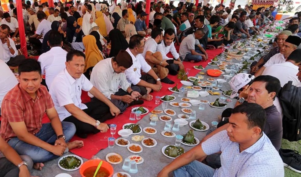 Ilustrasi Kenduri Ule Lhueng